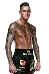 Glory welterweight Nieky "The Natural" Holzken.  
